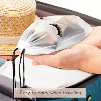 Premium Waterproof Eyelash Organizer Set - 20 Elegant Storage Bags - Très Elite