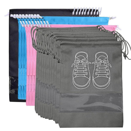 Premium Waterproof Shoe Storage Bags - Available in 5 or 10 Count Sets- Très Elite- Très Elite