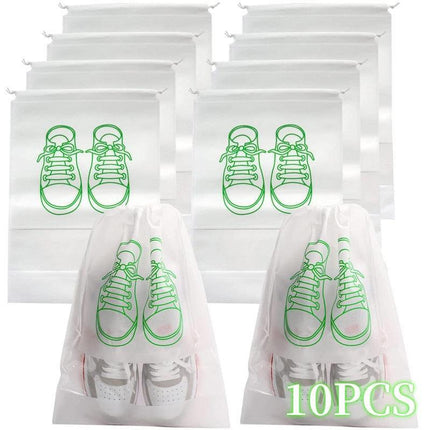 Premium Waterproof Shoe Storage Bags - Available in 5 or 10 Count Sets- Très Elite- Très Elite
