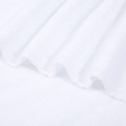 Premium White Cotton Bath Towel Set for Adults - Très Elite