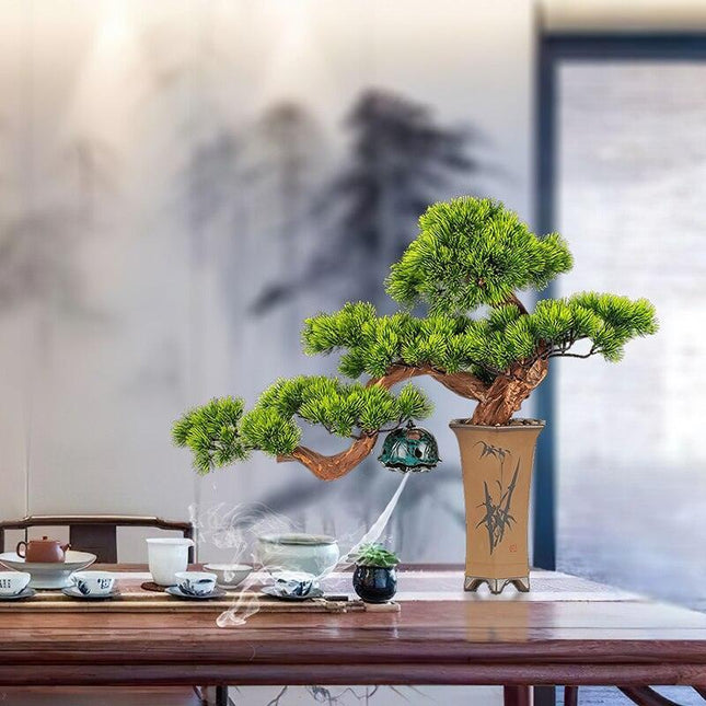 Prosperity Emblem Chinese Pine Bonsai - A Luxurious Symbol of Wealth and Abundance