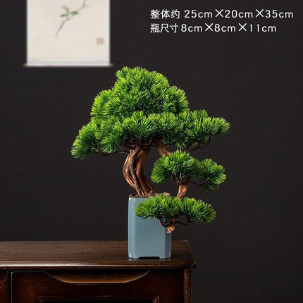 Prosperity Emblem Chinese Pine Bonsai - A Luxurious Symbol of Wealth and Abundance- Très Elite- Très Elite