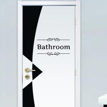 Quirky Toilet-Themed PVC Wall Decal Sticker for Bathroom Makeover - Très Elite