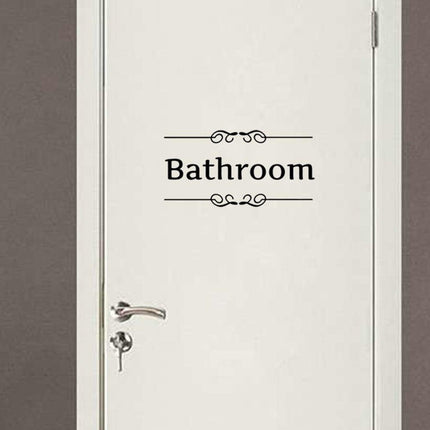 Quirky Toilet-Themed PVC Wall Decal Sticker for Bathroom Makeover - Très Elite