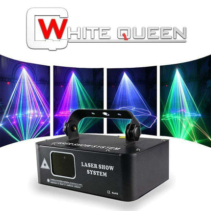 RGB 500mW Laser Light Show Projector for Dynamic DJ and Stage Effects - Très Elite