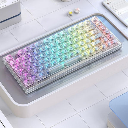 RGB Mechanical Gaming Keyboard with 82 Keys and Switch Customization - Très Elite