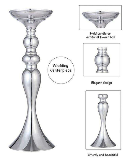 Mermaid Magic: Elegant Candle Holder Stand with Customizable Floral Display Options