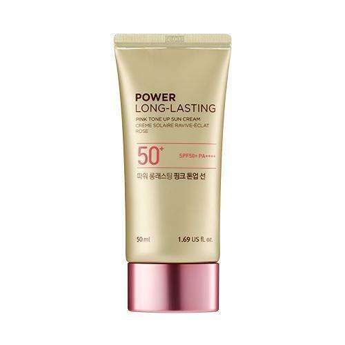 Radiance-Enhancing Pink Tone Up Sunscreen SPF 50+ - 50ml Glow Booster