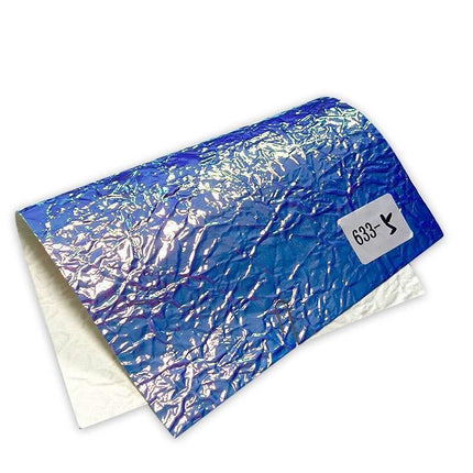 Radiant Crumpled Holographic PU Faux Leather for Creative Creations - Très Elite