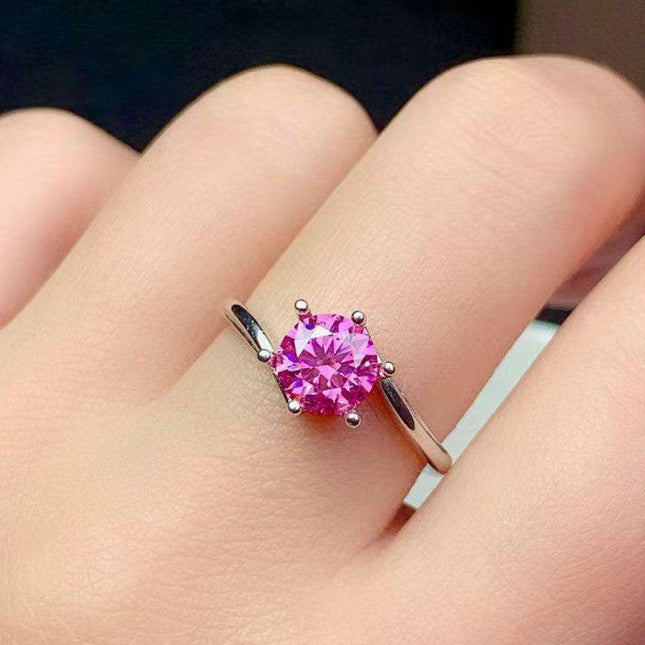 Radiant Lab-Diamond Elegance Ring: A Stunning Showcase of Luxury