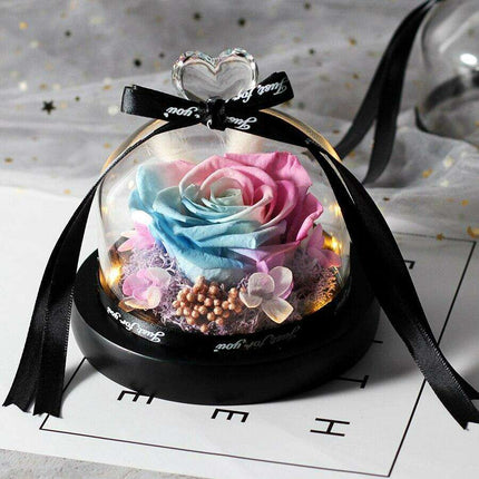 Radiant Rose Illumination Sphere: Magical Glass Orb - Très Elite