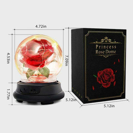 Radiant Velvet Rose Lantern - A Cherished Celebration of Love and Grace - Très Elite