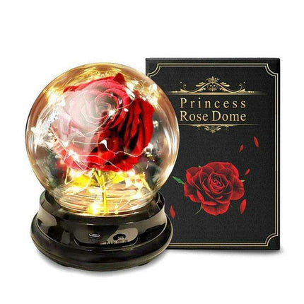 Radiant Velvet Rose Lantern - A Cherished Celebration of Love and Grace - Très Elite