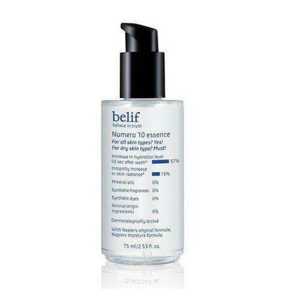 Radiant Youth Essence: belif Numero 10 75ml - Très Elite