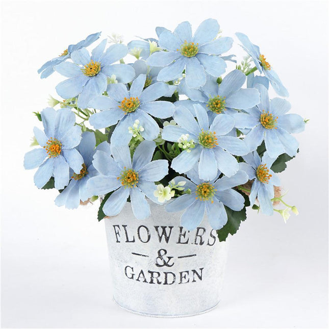 Realistic Silk Cherry Blossom Arrangement for Weddings, Home Decor, and Garden Design