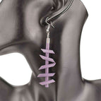 Purple Earrings