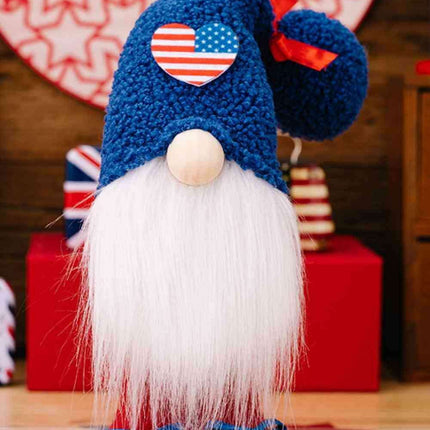 Red, White, and Blue Gnome Partners - Fun Fourth of July Decoration Set - Très Elite