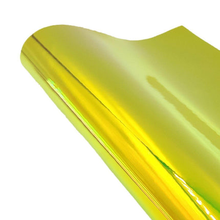 Reflective Holographic Iridescent Faux Leather - Essential Crafting Material- Très Elite- Très Elite