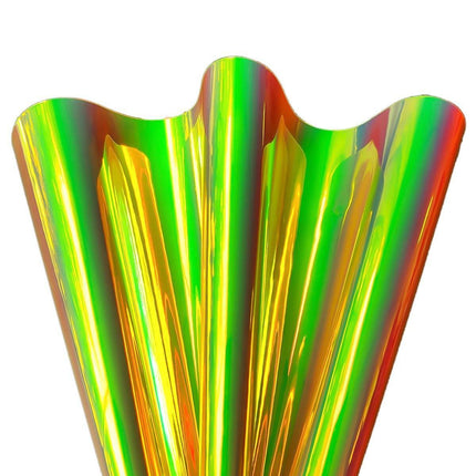 Reflective Holographic Iridescent Faux Leather - Essential Crafting Material- Très Elite- Très Elite