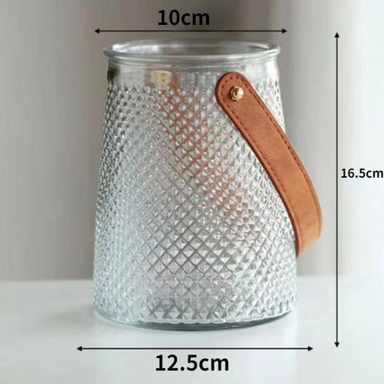 Retro Chic Glass Flower Vase: Elevate Your Home Décor - Très Elite