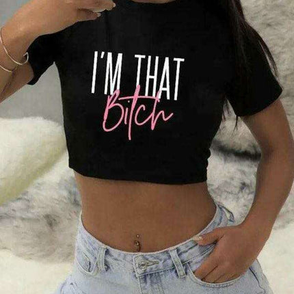 Retro-Inspired Women's Relaxed Fit T-Shirt with Unique Sleeve Design and Letter Print