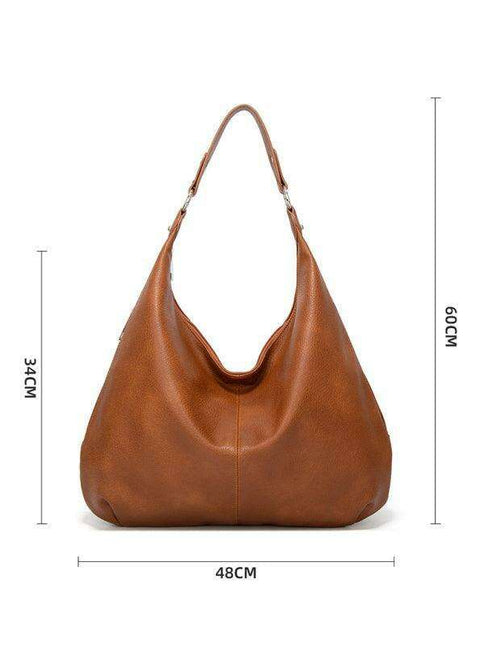 Retro-Inspired Woven PU Leather Tote Bag for Stylish Everyday Use - Très Elite