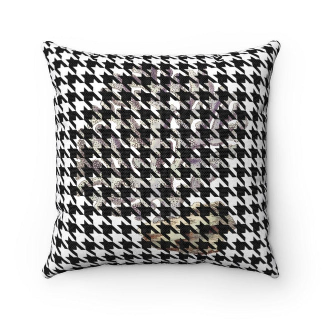 Reversible Coral Pattern Cushion Cover - Maison d'Elite Luxe Collection