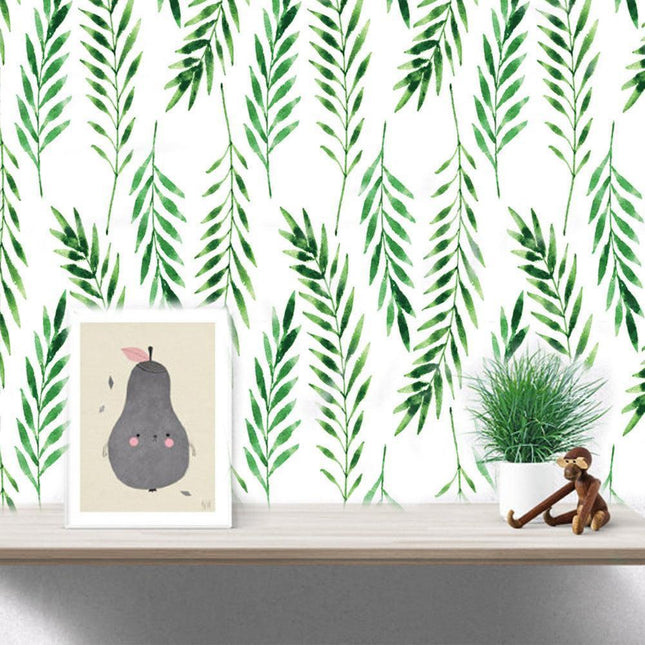 Revitalize Your Decor with Stylish Fern Leaf Wall Sticker DIY Kit