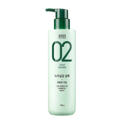 Revitalizing Green Tea Shampoo for Hair Growth & Scalp Nourishment - 500g - Très Elite