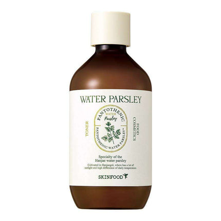 Revitalizing Hydration Toner with Water Parsley - SKINFOOD's Moisturizing Elixir for All Skin Types