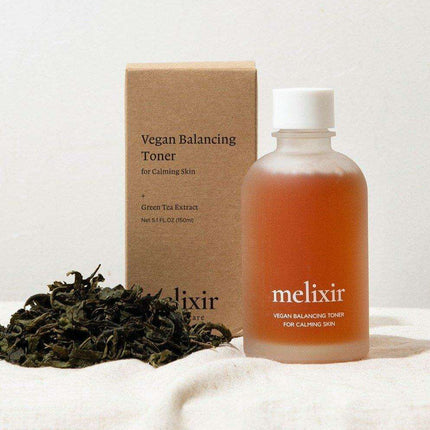 Revitalizing Vegan Green Tea Skin Tonic: pH-Balancing Elixir for Rejuvenation.