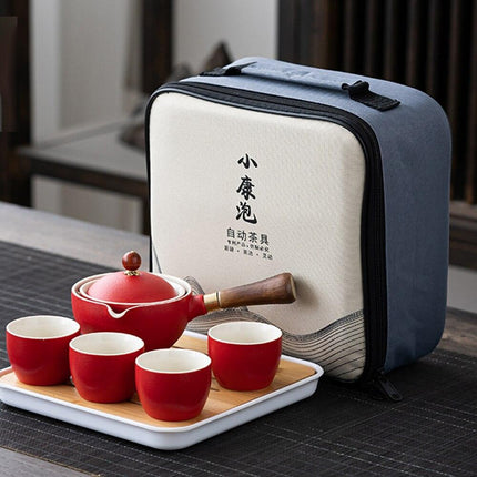 Revolutionary Lazy Kung Fu Auto-Spin Tea Set: Elevate Your Brewing Experience - Très Elite