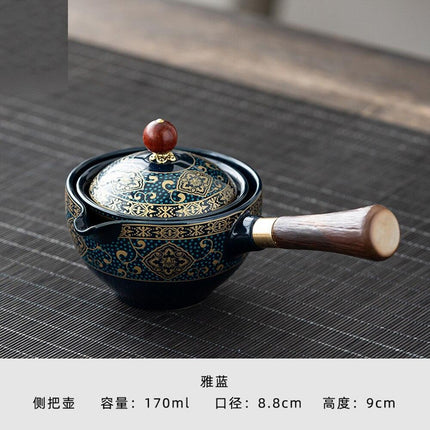 Revolutionary Lazy Kung Fu Auto-Spin Tea Set: Elevate Your Brewing Experience - Très Elite