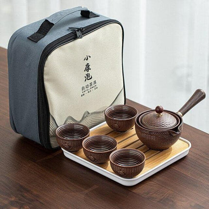 Revolutionary Lazy Kung Fu Auto-Spin Tea Set: Elevate Your Brewing Experience - Très Elite