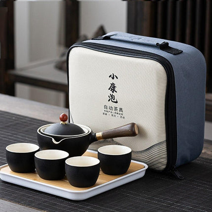 Revolutionary Lazy Kung Fu Auto-Spin Tea Set: Elevate Your Brewing Experience - Très Elite