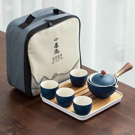 Revolutionary Lazy Kung Fu Auto-Spin Tea Set: Elevate Your Brewing Experience - Très Elite
