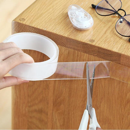 Revolutionary Nano Gel Double-Sided Tape for Effortless Home Organization!