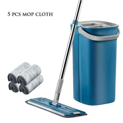 Revolutionary Self-Wringing Microfiber Mop Set - Your Ultimate Cleaning Companion
