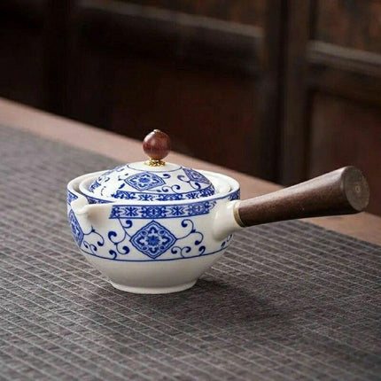Revolutionary Spinning Porcelain Tea Set for Effortless Brewing - Très Elite
