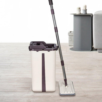 Revolutionary Telescopic Mop and Bucket Combo for Effortless Floor Cleaning - Très Elite