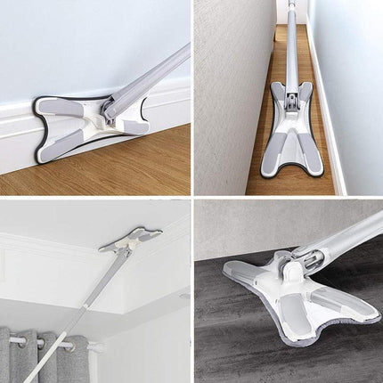 Revolutionary X-Type Squeeze Mop System: Transform Your Cleaning Experience - Très Elite