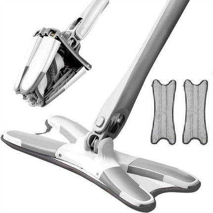 Revolutionary X-Type Squeeze Mop System: Transform Your Cleaning Experience - Très Elite