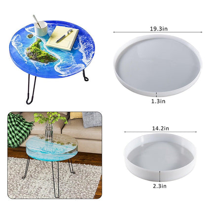 River Table Resin Crafting Mold Kit - Create Stunning Epoxy Designs - Très Elite