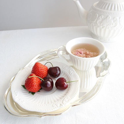 Rococo Reverie: Luxurious Porcelain Tea Set for Elegant Gatherings