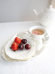Rococo Reverie: Luxurious Porcelain Tea Set for Elegant Gatherings - Très Elite