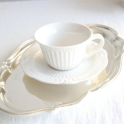 Rococo Reverie: Luxurious Porcelain Tea Set for Elegant Gatherings