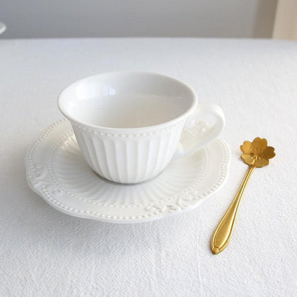 Rococo Reverie: Luxurious Porcelain Tea Set for Elegant Gatherings