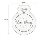 Silver Bling 10 inch