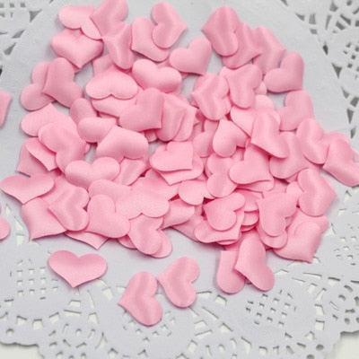 Romantic Heart-Shaped Petals for Weddings: 500pcs Bag of Timeless Elegance
