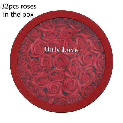 Romantic Rose Soap Flower Heart Box: A Lasting Expression of Love..